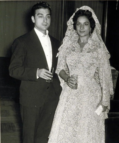  Vestido de novia de Lola Flores, 1957