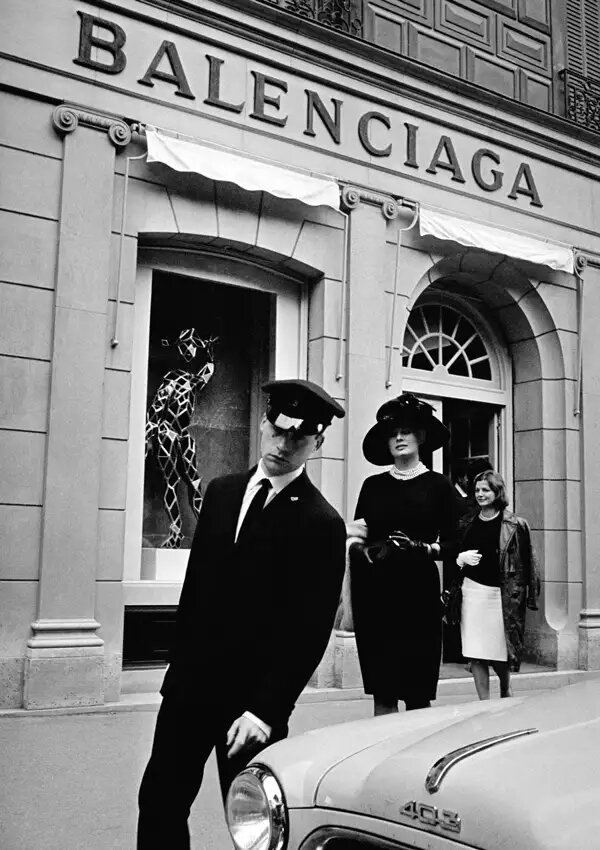 Tienda Balenciaga en Paris, 1962