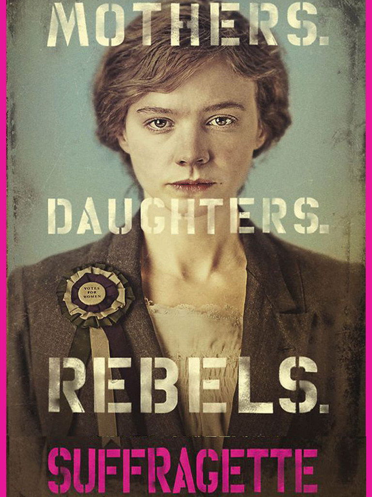 Película Sufragistas, cartel