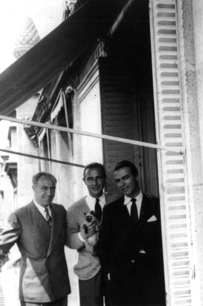 Nicolás Bizcarrondo, Wladzio Jaworowski y Balenciaga (Paris 1947)
