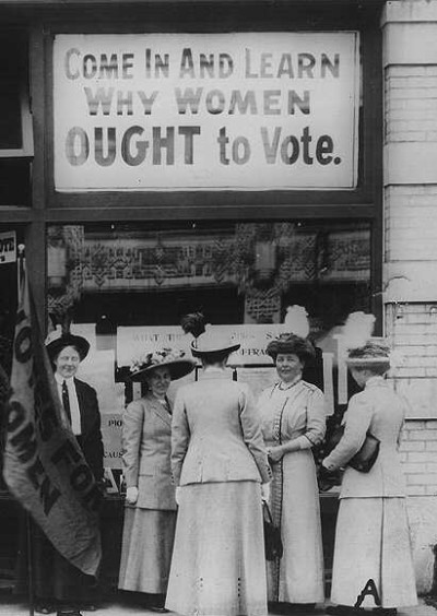 Sufragistas Ohio, 1912