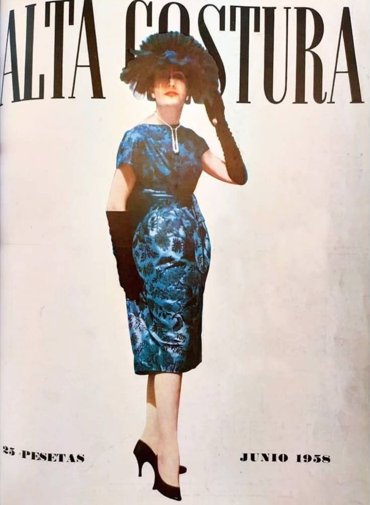 Santa Eulalia_Collection Haute Couture _Printemps _ Eté 1958