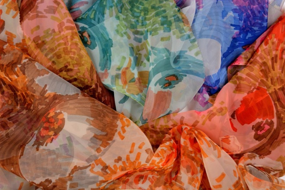 Gasa -Moda del Sol- 1970 , Estampados Ferreró 