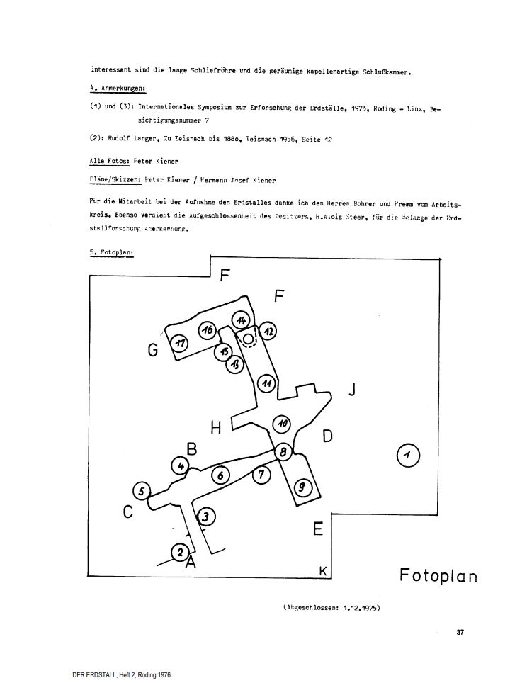 Quelle: Der Erdstall, Heft 2 / S. 37