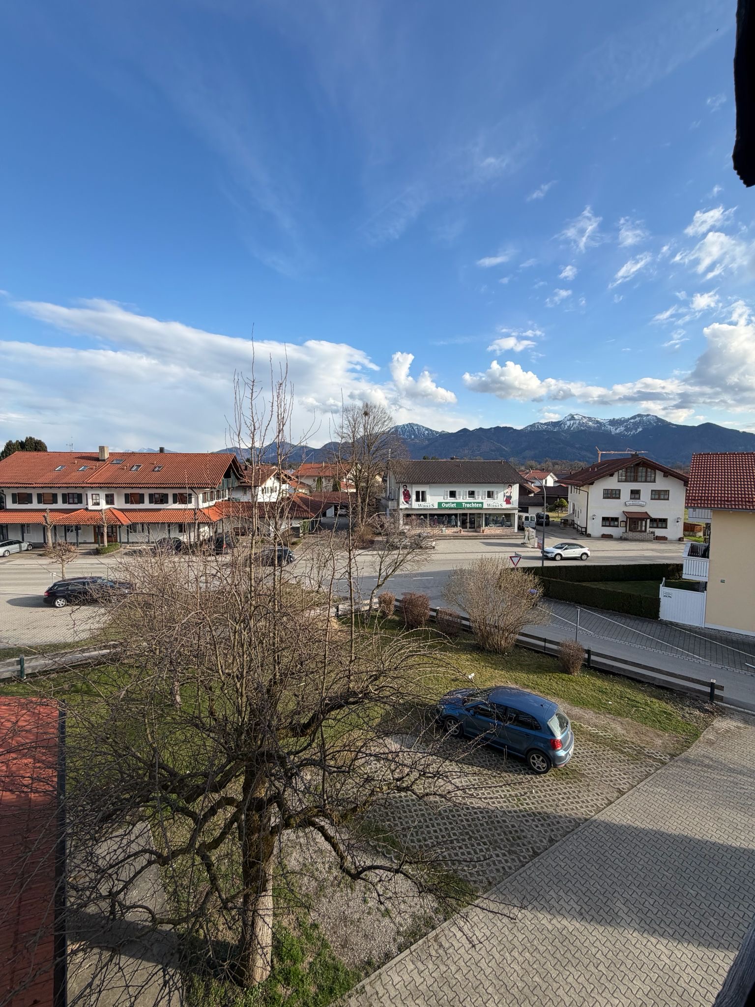 Blick von unsererm Balkon