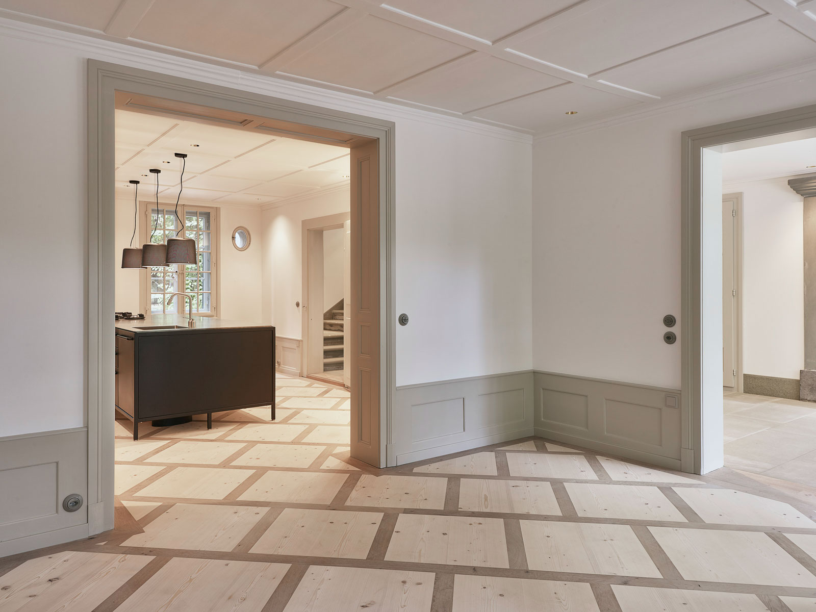 Sanierung Villa Stadt Bern (Architektur: Haemmig Haaf; Fotos: Philipp Funke Fotografie)