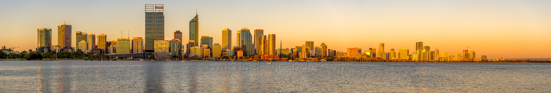 Perth Skyline Panorama 19 09