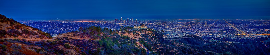 LA with Griffith Observatory 05