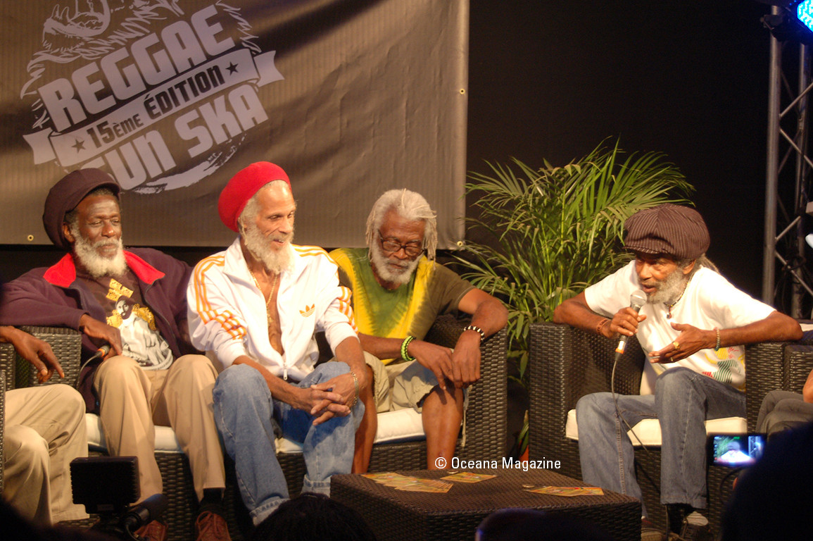 Conférence de Presse, The Congos et Max Romeo au Festival Reggae Sun Ska 15 ème édition