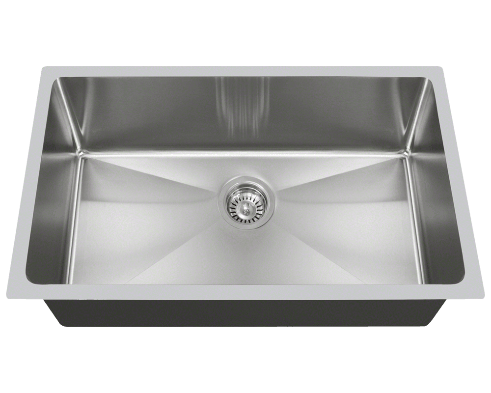 90 Degree Stainless Steel Undermount Sinks Custom