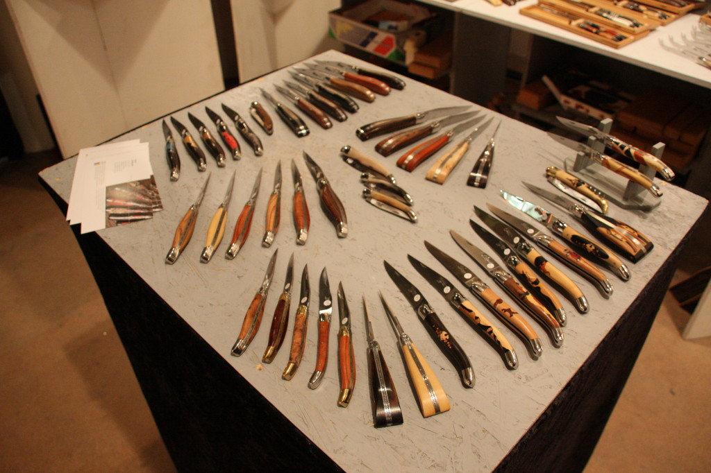 Les couteaux de l'Atelier du Réquista
