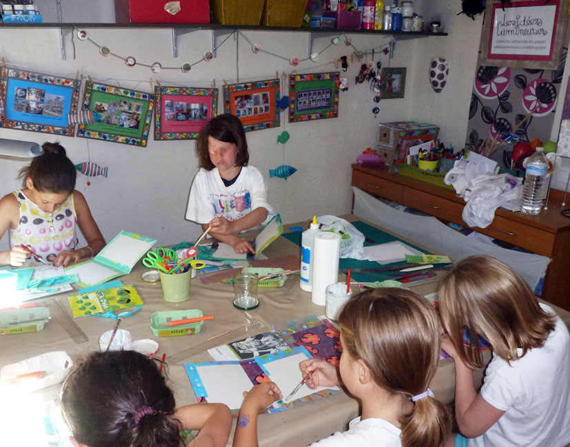 ateliers loisirs créatifs enfants adultes à montpellier Créations en papier et kits enfants , les idées lumineuses atelier loisirs créatifs