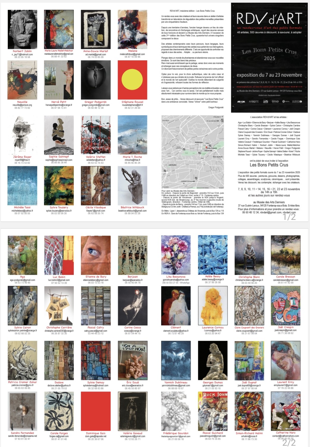 RdV D'ART à Fontenay sous Bois (94)