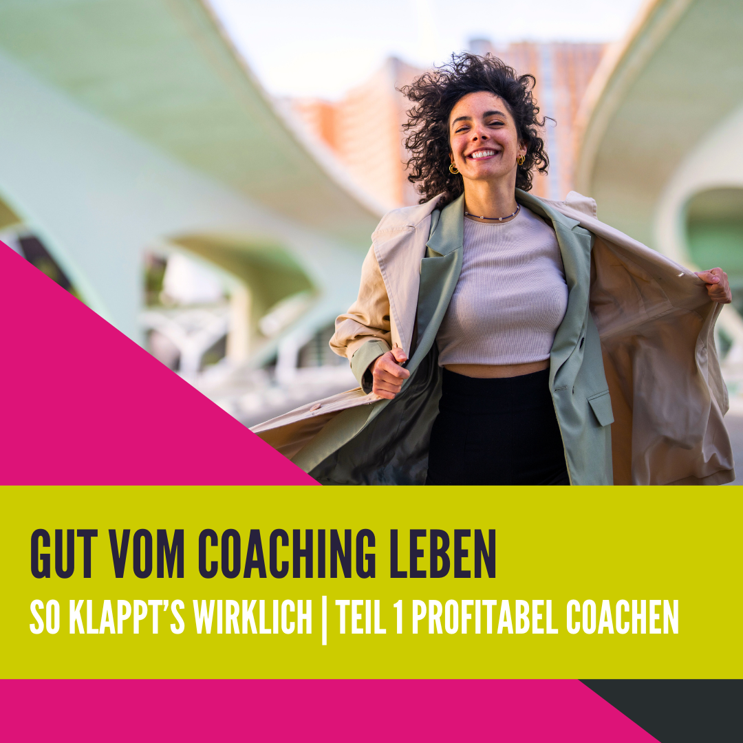 Gut vom Coaching leben