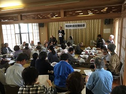昨年度の定期総会の様子(今年度は会場が異なります)
