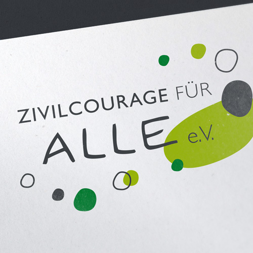 Logo Zivilcourage für ALLE