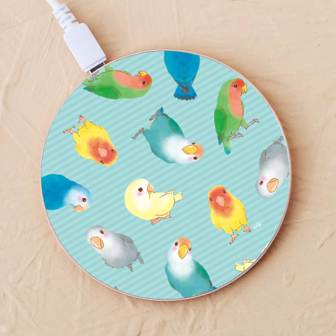 コザクラインコいっぱい