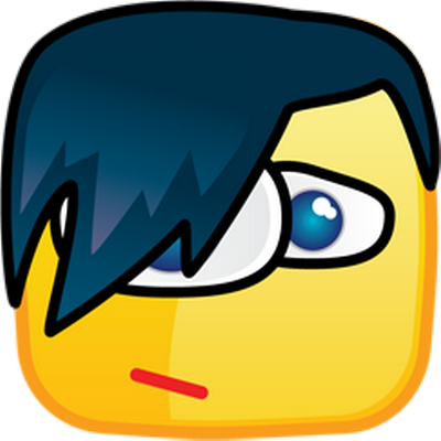 smiley carré - émoji - émoticônes - smiley émoticône émoji cartoon clipart illustration - artémotic