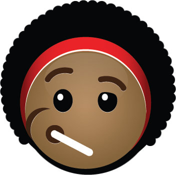 smiley rond - émoji - émoticônes - smiley émoticône émoji cartoon clipart illustration - artémotic