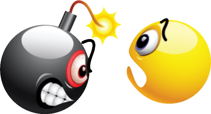 smiley rond - émoji - émoticônes - smiley émoticône émoji cartoon clipart illustration - artémotic