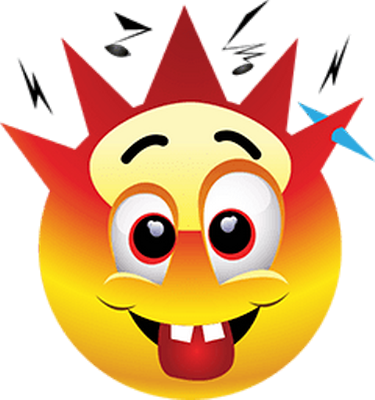 smiley rond - émoji - émoticônes - smiley émoticône émoji cartoon clipart illustration - artémotic