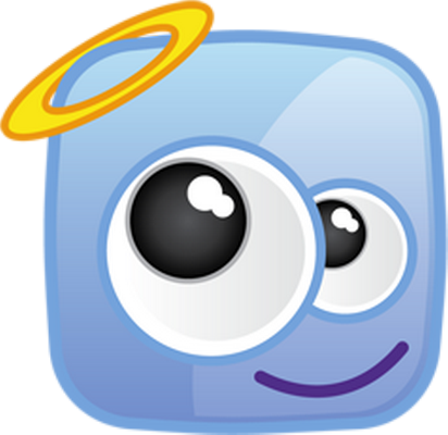 smiley carré - émoji - émoticônes - smiley émoticône émoji cartoon clipart illustration - artémotic