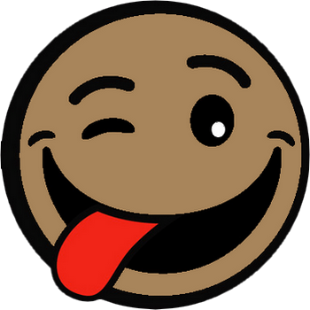 smiley rond - émoji - émoticônes - smiley émoticône émoji cartoon clipart illustration - artémotic