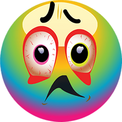 smiley rond - émoji - émoticônes - smiley émoticône émoji cartoon clipart illustration - artémotic