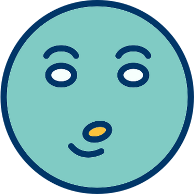 smiley rond - émoji - émoticônes - smiley émoticône émoji cartoon clipart illustration - artémotic