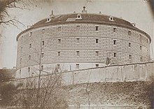 Fotografie des Narrenturm um 1895