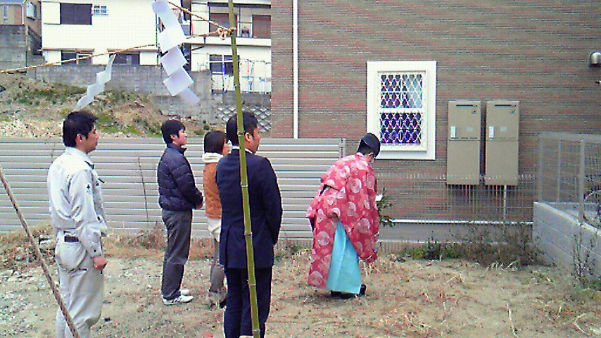 四方祓いで清めています♪