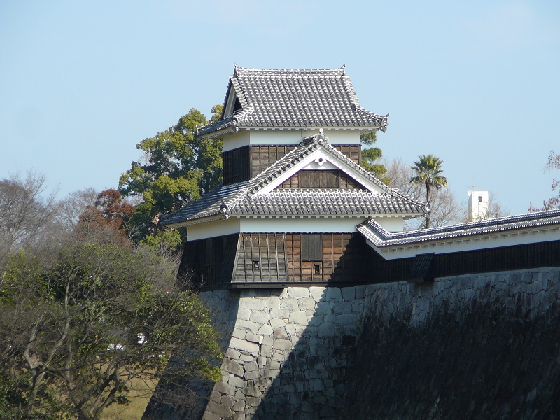 二重櫓－熊本城西の丸戌亥櫓（復元）熊本県熊本市