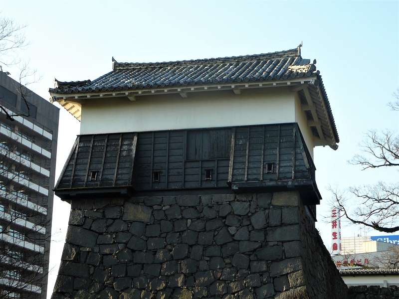 平櫓－熊本城須戸口門脇御平櫓（復元）熊本県熊本市