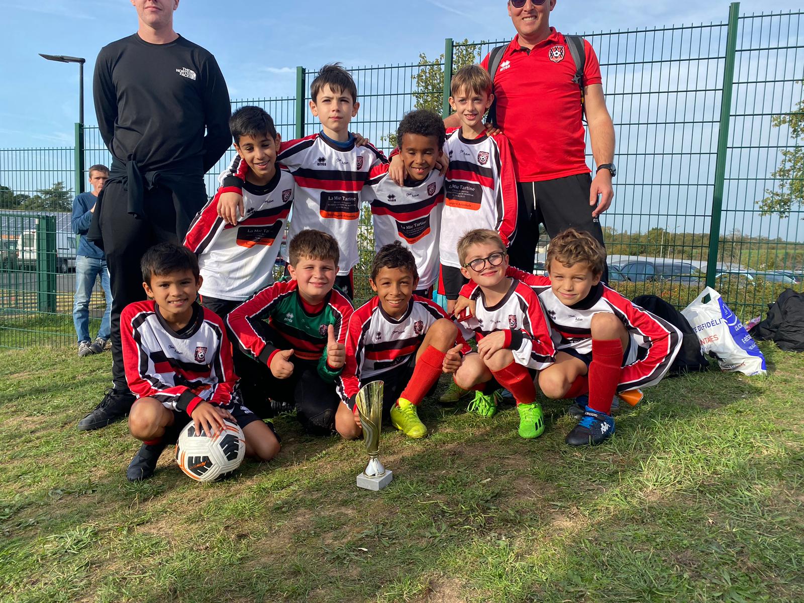 U11 au tournoi du LLOSC