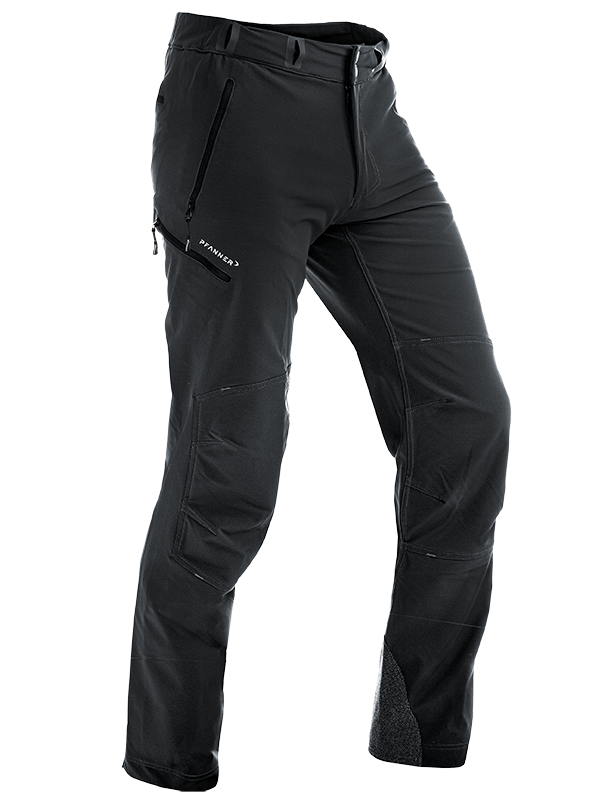 PFANNER Zipp-Latz Hosenträger Schwarz Hose Schnittschutzhose Arbeitshose