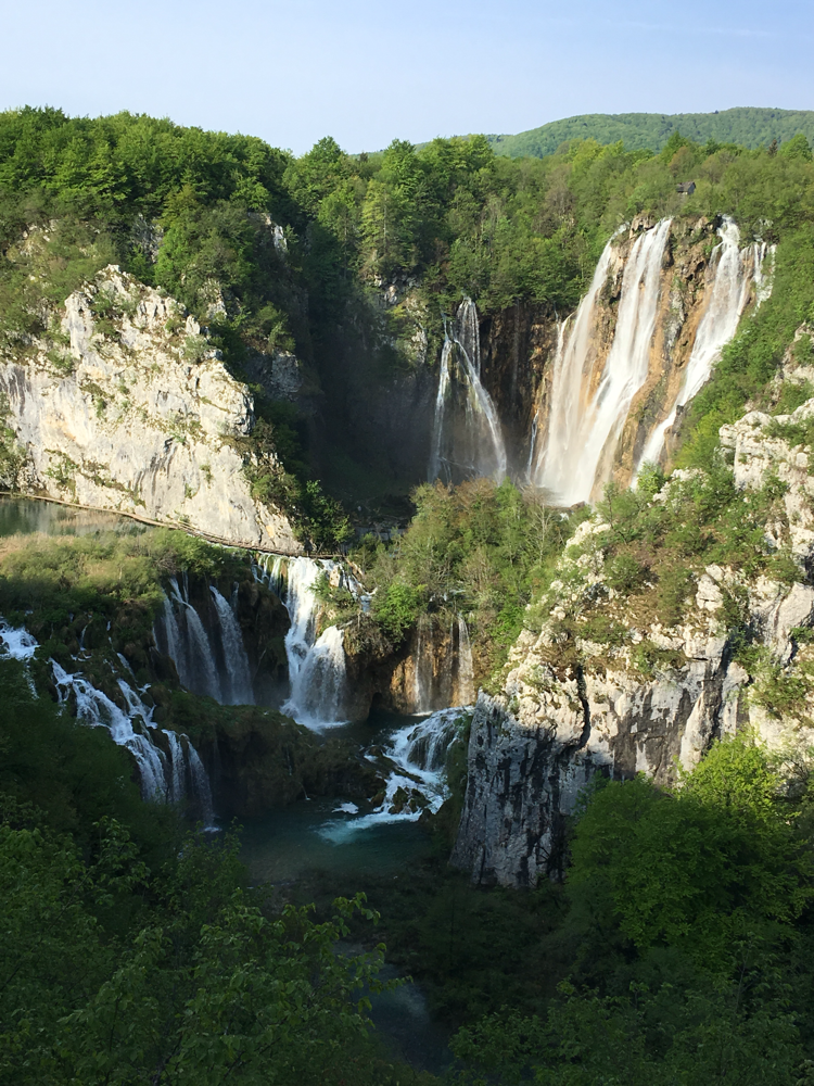 Grande cascade de Plitvice