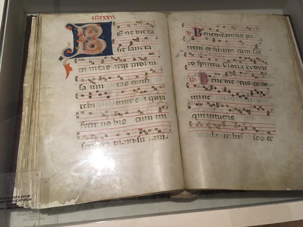 Manuscrit bénédictin du 11° siècle