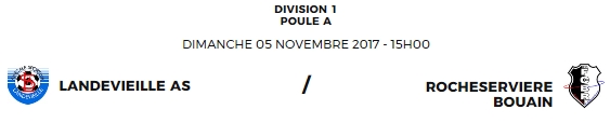 Match à Landevieille