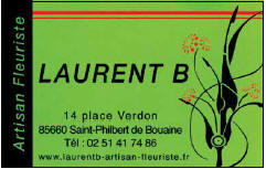 FLEURISTE BOUAINE - LAURENT B