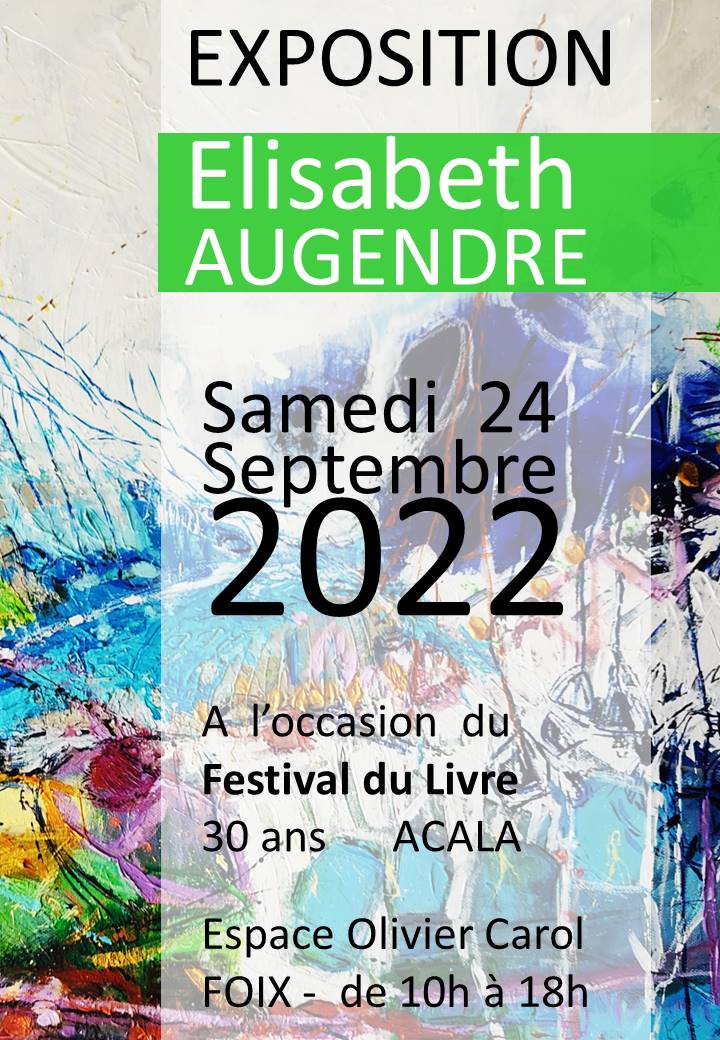 Exposition de peinture à Foix septembre 2022