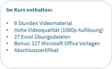 Excel Kurs, Excel Grundlagen, Excel Grundlagenkurs, Excel Anfänger, Excel 365, Excel 2021, Excel 2016, Excel 2013, Excel 2010