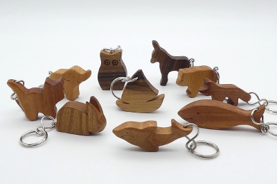 Delfin Schlüsselanhänger aus Birne