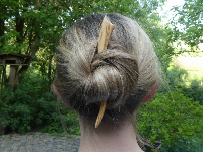 Haarstab aus Holz