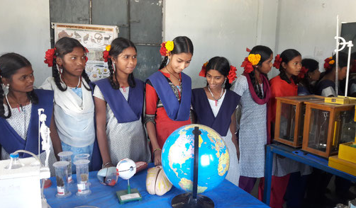 Additional learning equippment for the girls in this school in India.