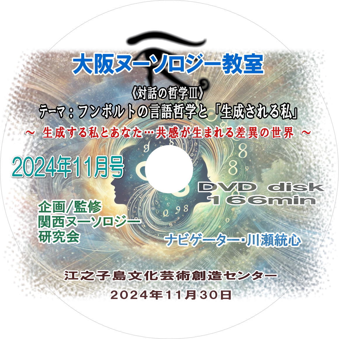 2024年11月号 『フンボルトの言語哲学と生成される私』