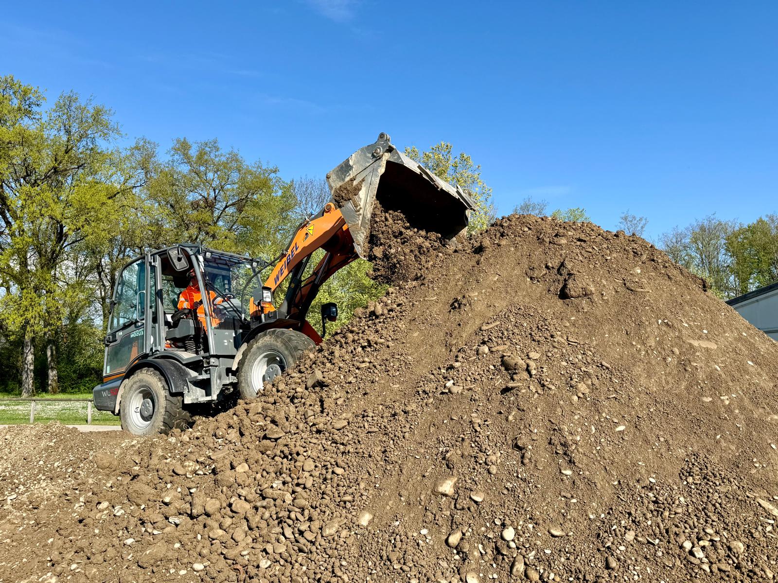Ein temporärer Skill-Park in Lyss - der Bau hat begonnen!