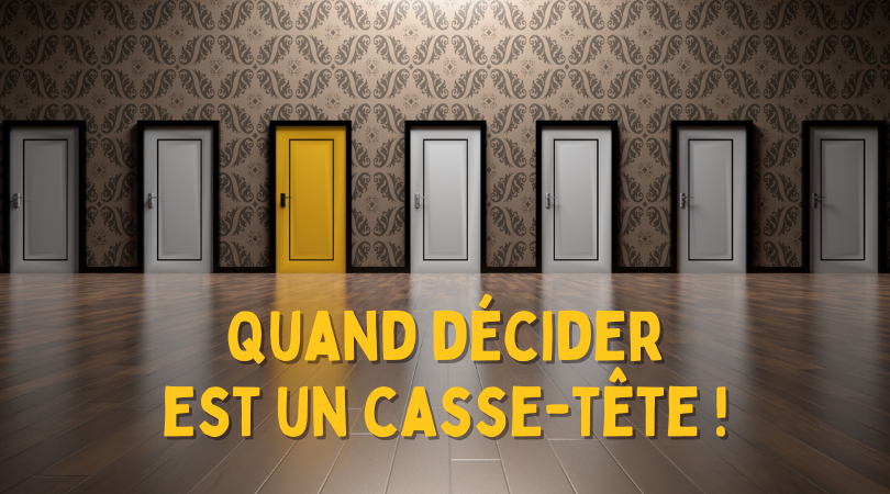 Quand choisir vire à la torture