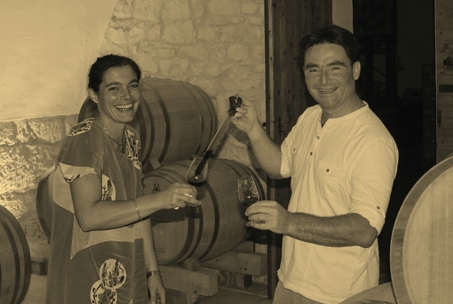 Chateau Rochecolombe, Florence & Roland Herbrigs