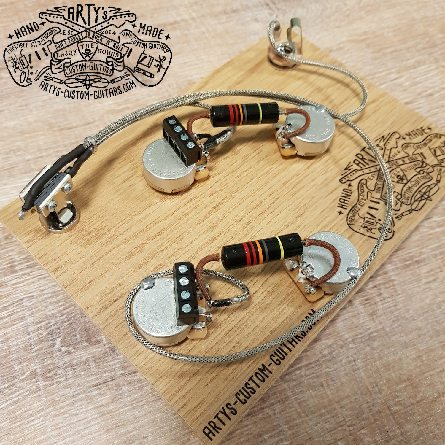 Solderless Gibson ES335 WIRING HARNESS Arty's Custom Guitars