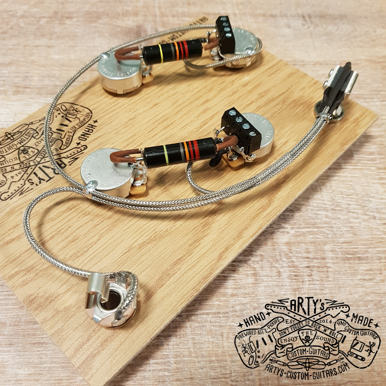 Solderless Gibson ES335 WIRING HARNESS Arty's Custom Guitars